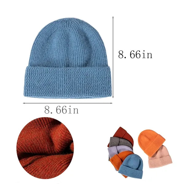 High Appearance Level Winterproof Outdoor Knitted Hat