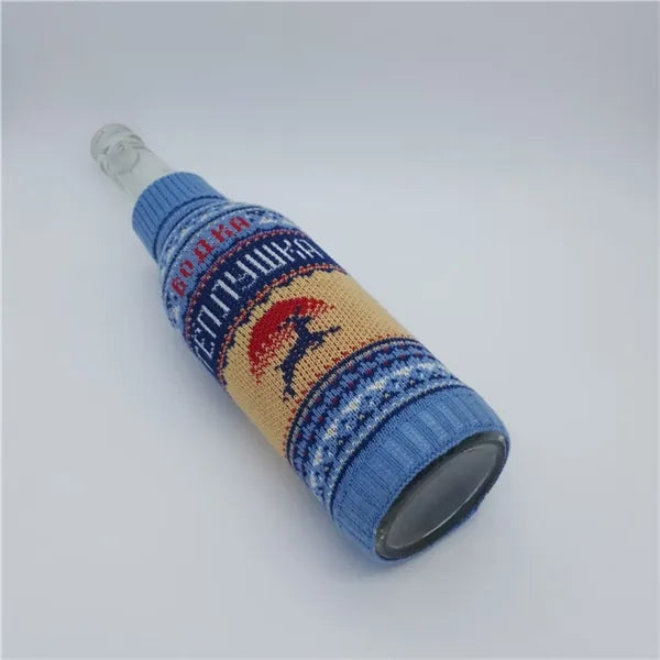 Knitted Wine Bottle Sleeve