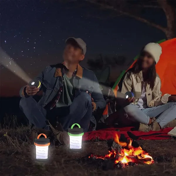 Collapsible Portable Battery Operated LED Camping Lantern