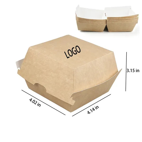Disposable Paper Burger Box