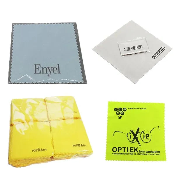 6"*6" Microfiber Cleaning Cloths for Glasses