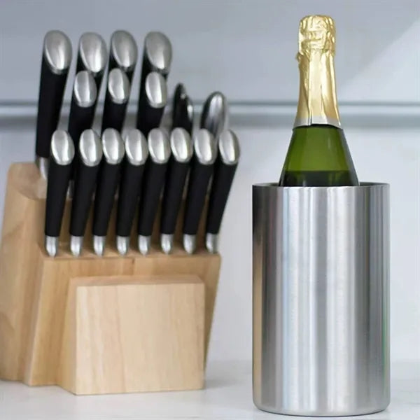 Stainless Steel Double Wall Wine Cooler Chiller