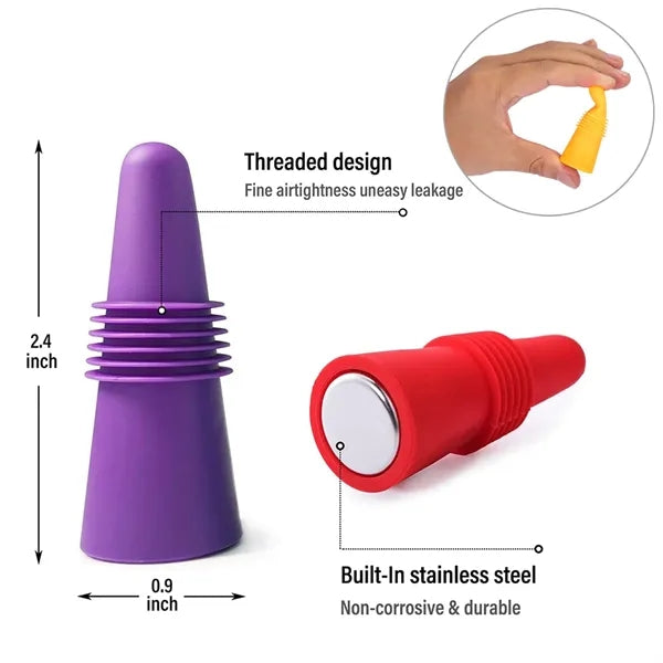 Wine And Beverage Bottle Stoppers
