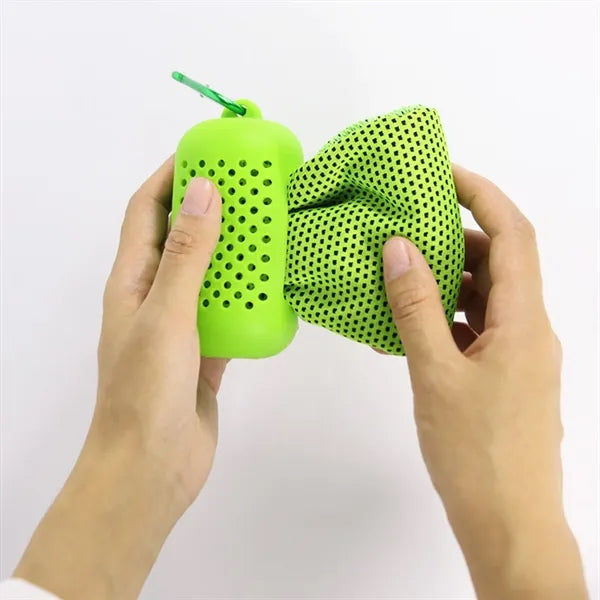 Chilly Microfiber Cooling Towel for Sports & Fitness