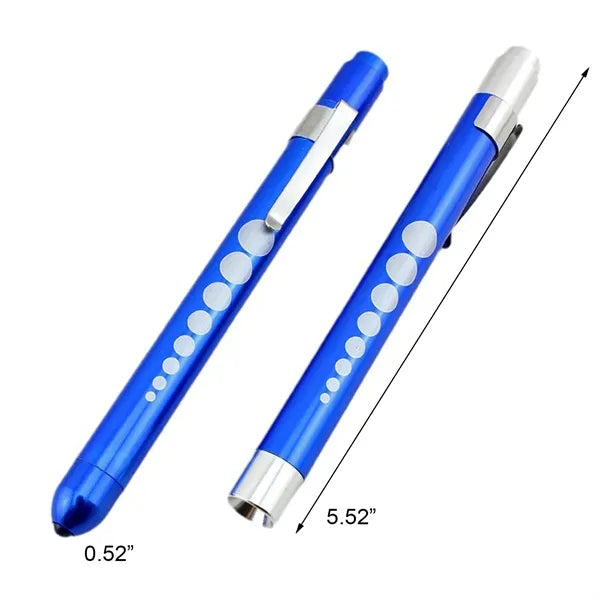 Penlight with Pupil Gauge Ruler Mini LED Pen Light For Nurse
