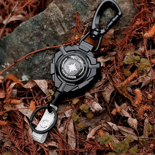 Retractable Badge Holder with Upgraded Zinc Alloy Carabiner