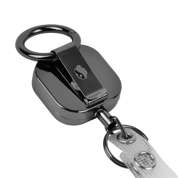 ClipEase Rectangular Badge Reel