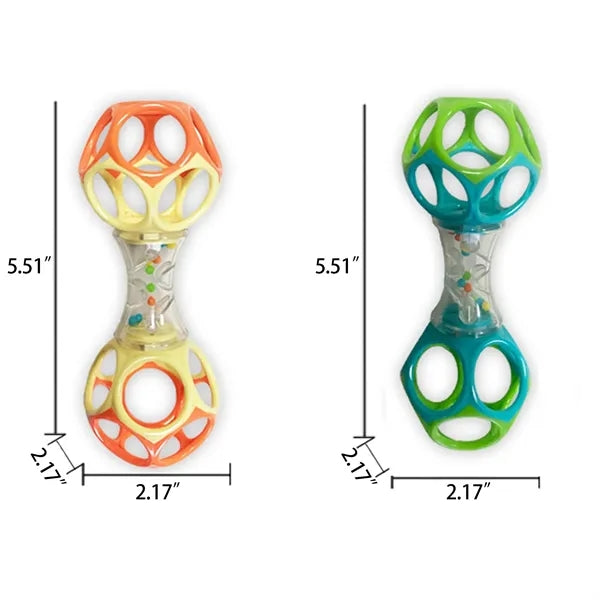 Soft Rubber Grasp Ball with Large Holes for Early Education