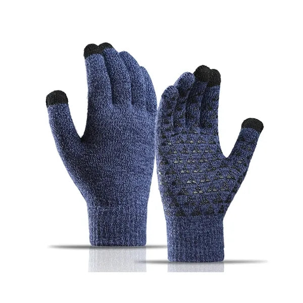 Unisex Antislip Touch Screen Winter Knit Glove