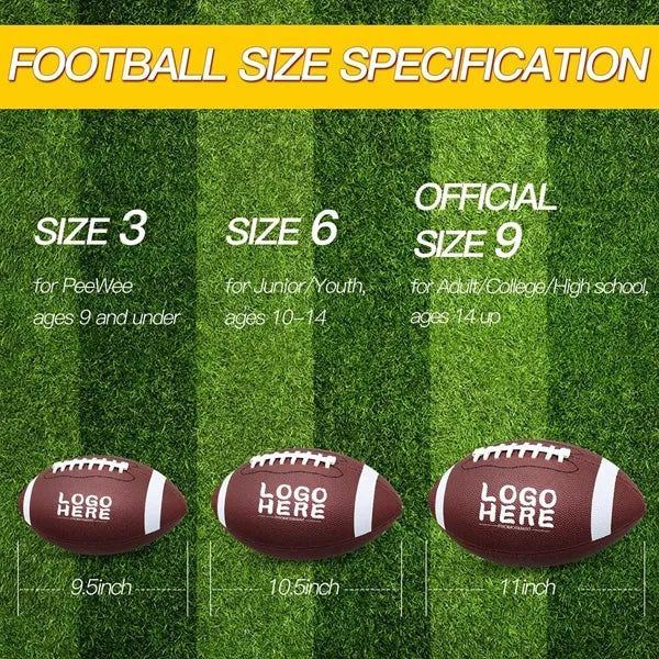 American PU Football Official Size 9
