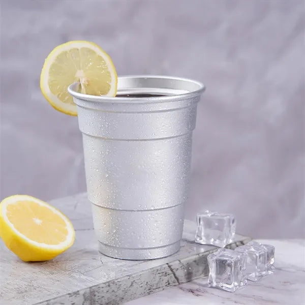 16oz. Recyclable Aluminum Beer Outdoor Party Cups