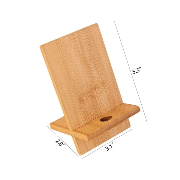 Bamboo Wood Mobile Phone Stand