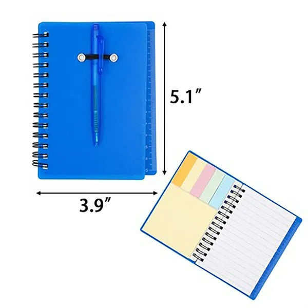Sticker Notebook with Pen