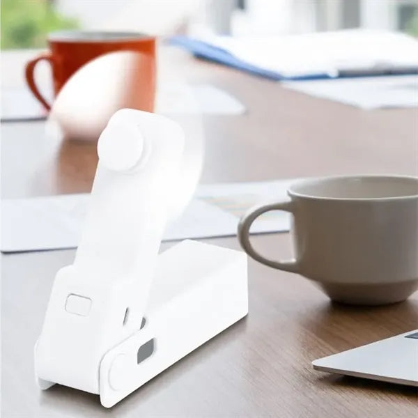 USB Rechargeable Portable Handheld Foldable Outdoor Mini Fan