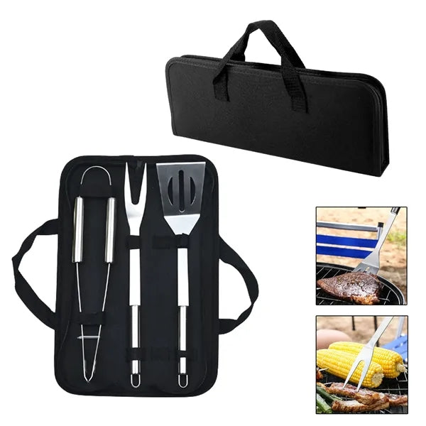 Sturdy 3-in-1 Outdoor Cooking Set