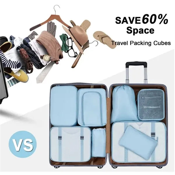 7 PCS Set Packing Luggage Storage Bag