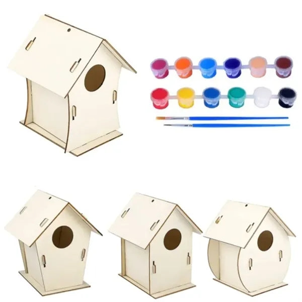 Wooden Kids Paint Kit