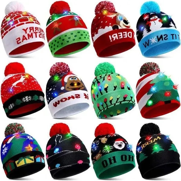 LED Christmas Beanie