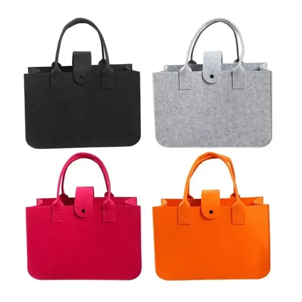 Large Capacity Shopping Felt Tote Bag