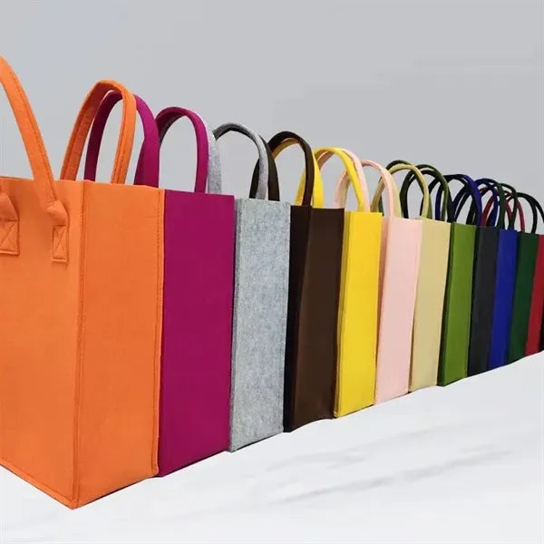 Large Capacity Shopping Felt Tote Bag