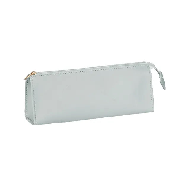 Large Capacity Leather Pencil Pouch