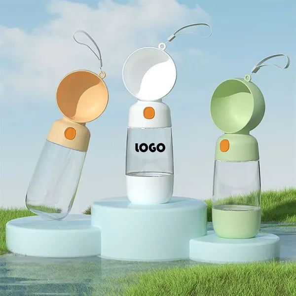 2 in 1 Dog Travel Water Bottle
