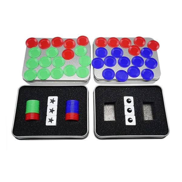 Right Left Center Dice Game Set
