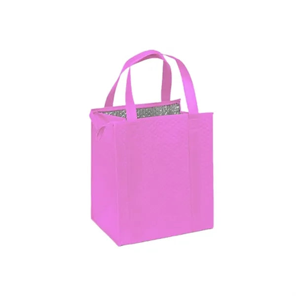 Insulated Non-Woven Thermal Tote Bag with Zipper