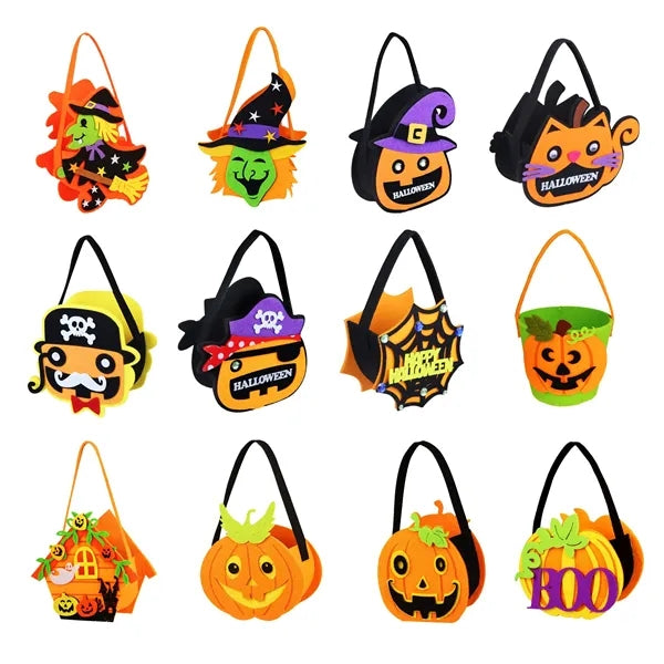 Halloween Candy Pumpkin Bag