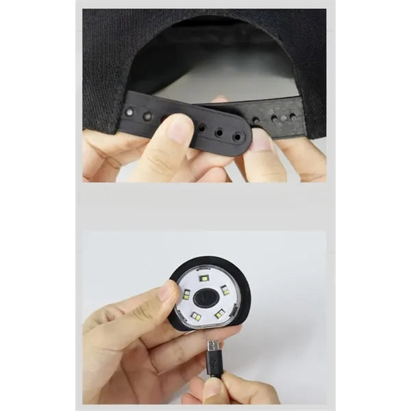 Rechargeable LED cap