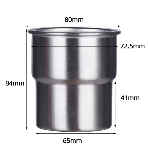 300ml Stainless Steel Mini Double Layer Mug Cup