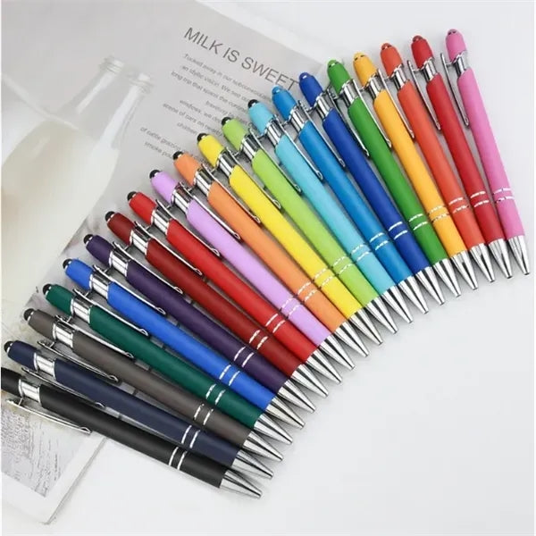 Aluminum Barrel Sylus Ballpoint Pen