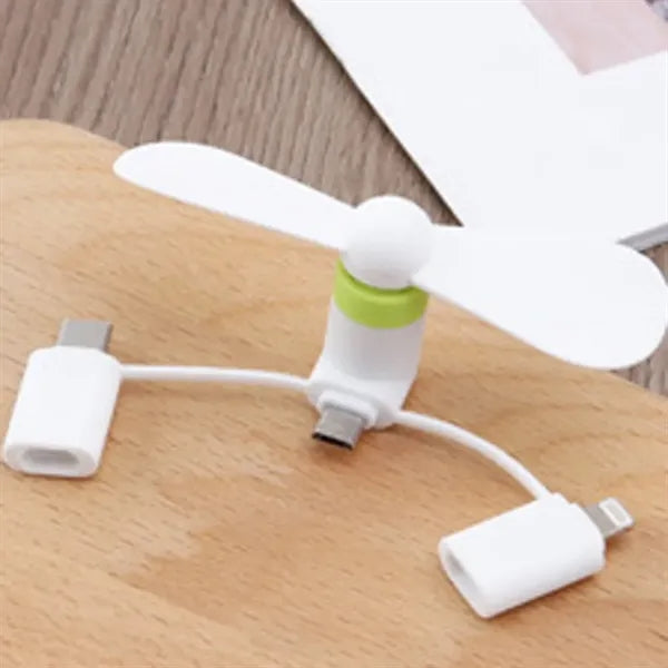 3 in 1 Cellphone Fan