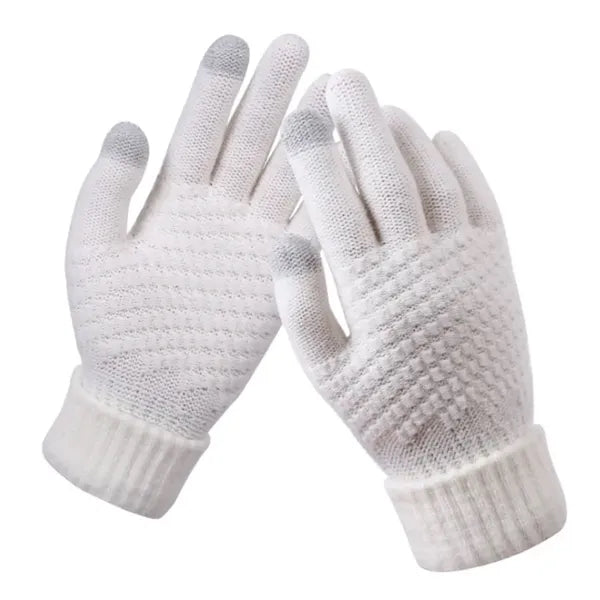 Non-Slip Touchscreen Winter Knit Gloves
