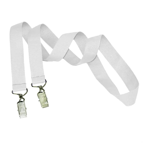 3/4" Custom Open Ended Polyester Lanyard w/ Badge Holder