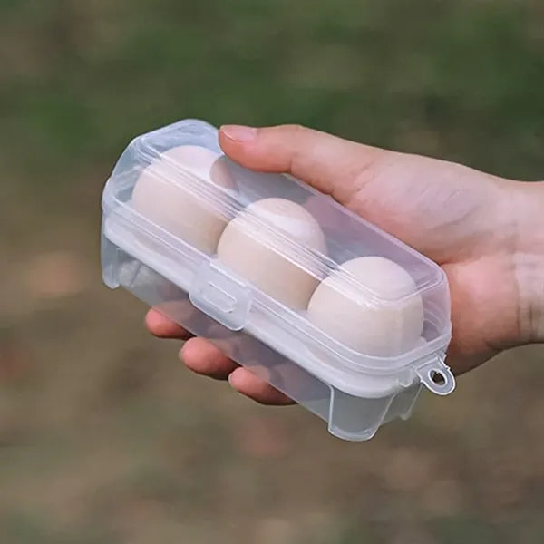 Plastic Container Picnic Storage Box Shockproof Egg Holder