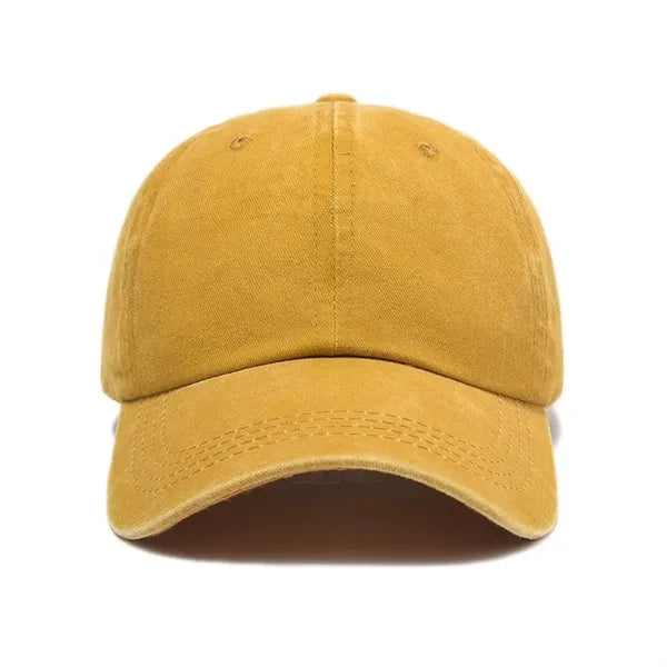 Vintage Cotton Washed Adjustable Baseball Caps