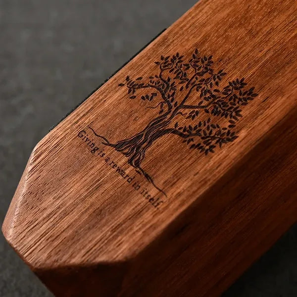 Irregular Shaped Solid Wood Trophy