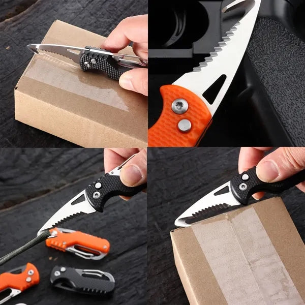 Mini Folding Hook Keychain Knife