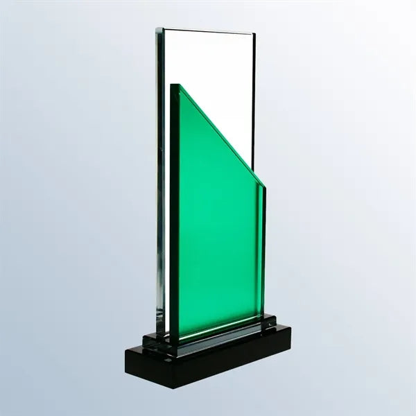 Meridian Green Starfire Glass Award