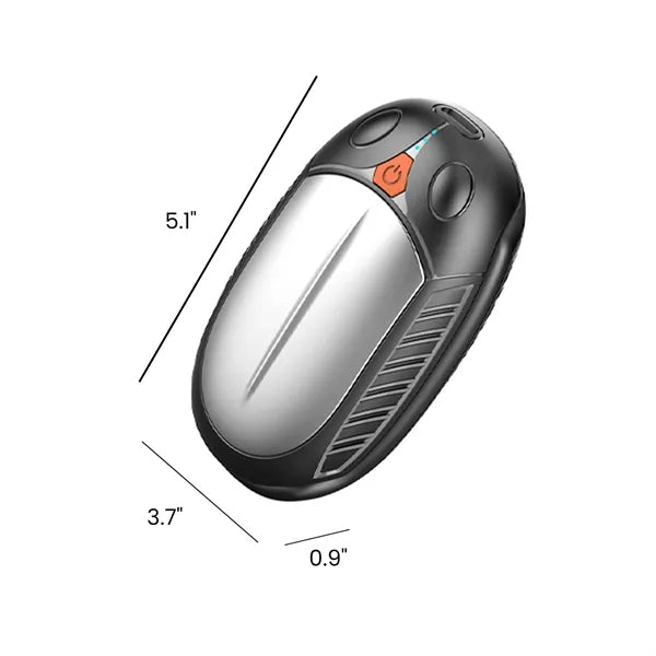 Power Bank Hand Warmer 2 in 1 Heater 5.1"x3.7"x0.9"