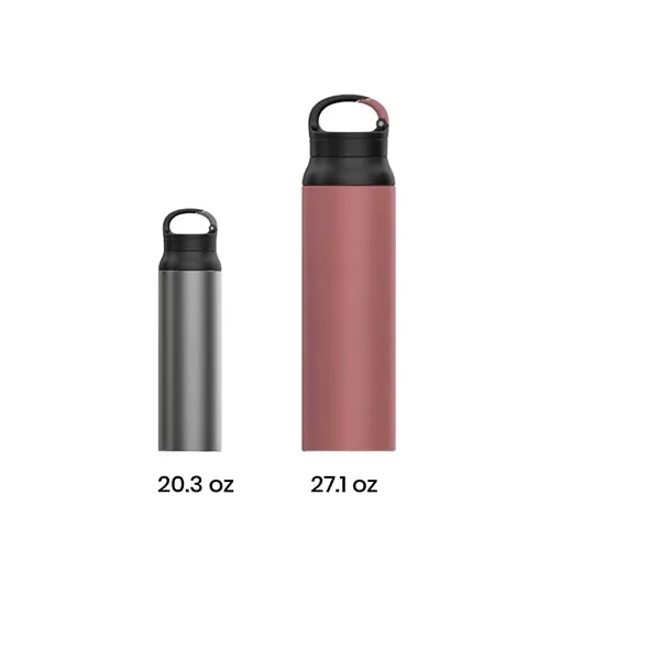 20oz Stainless Steel Outdoor Sports Water Bottle with Hook
