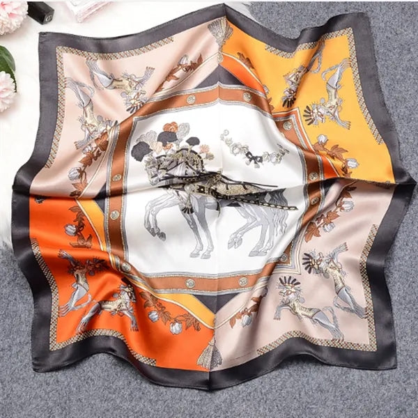 Mulberry Silk Square Scarf 21'' x 21''