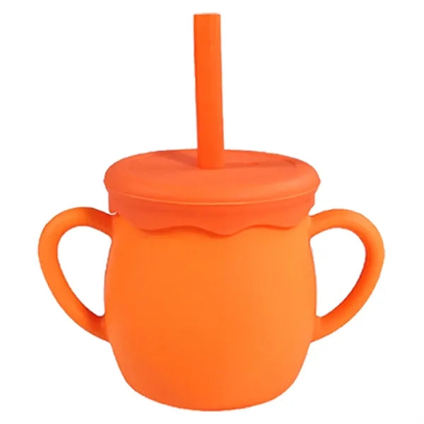 Leak Proof Silicone Sippy Cup With Handle