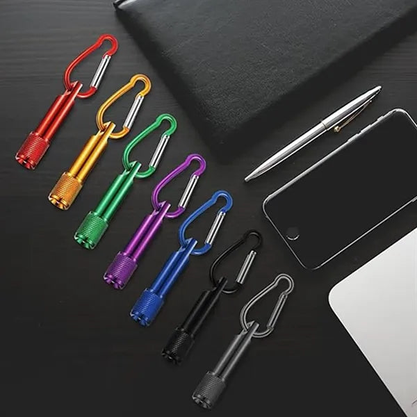 Portable Aluminum Small Led Flashlight Keychain