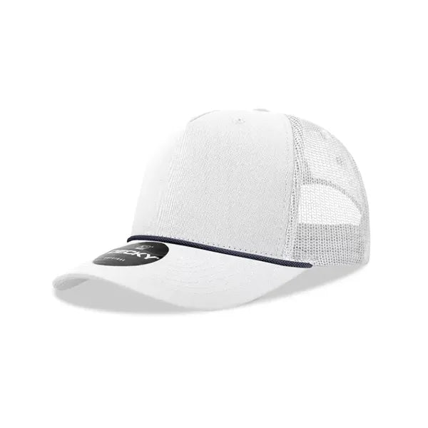 Decky 5 Panel Mid Profile Structured Cotton/Poly Trucker