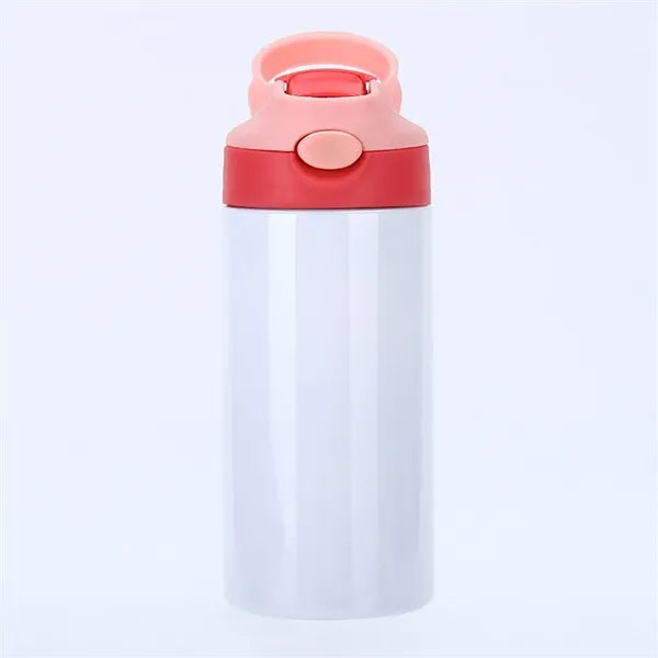 Kids Sublimation 12oz Tumbler with Lid and Straw for DIY