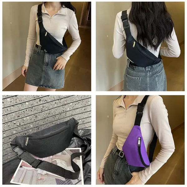 Versatile Sports Fanny Bag With Adjustable Strap