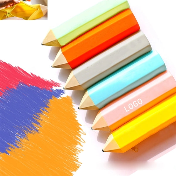 Pen Shape Silicone Pencil Case