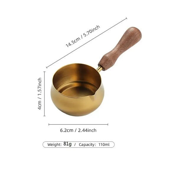 Stainless Steel Measuring Sauce Cup Baking Small Saucepan